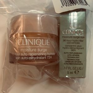 Clinique moisture surge Cream 15ml + eye cream 5ml